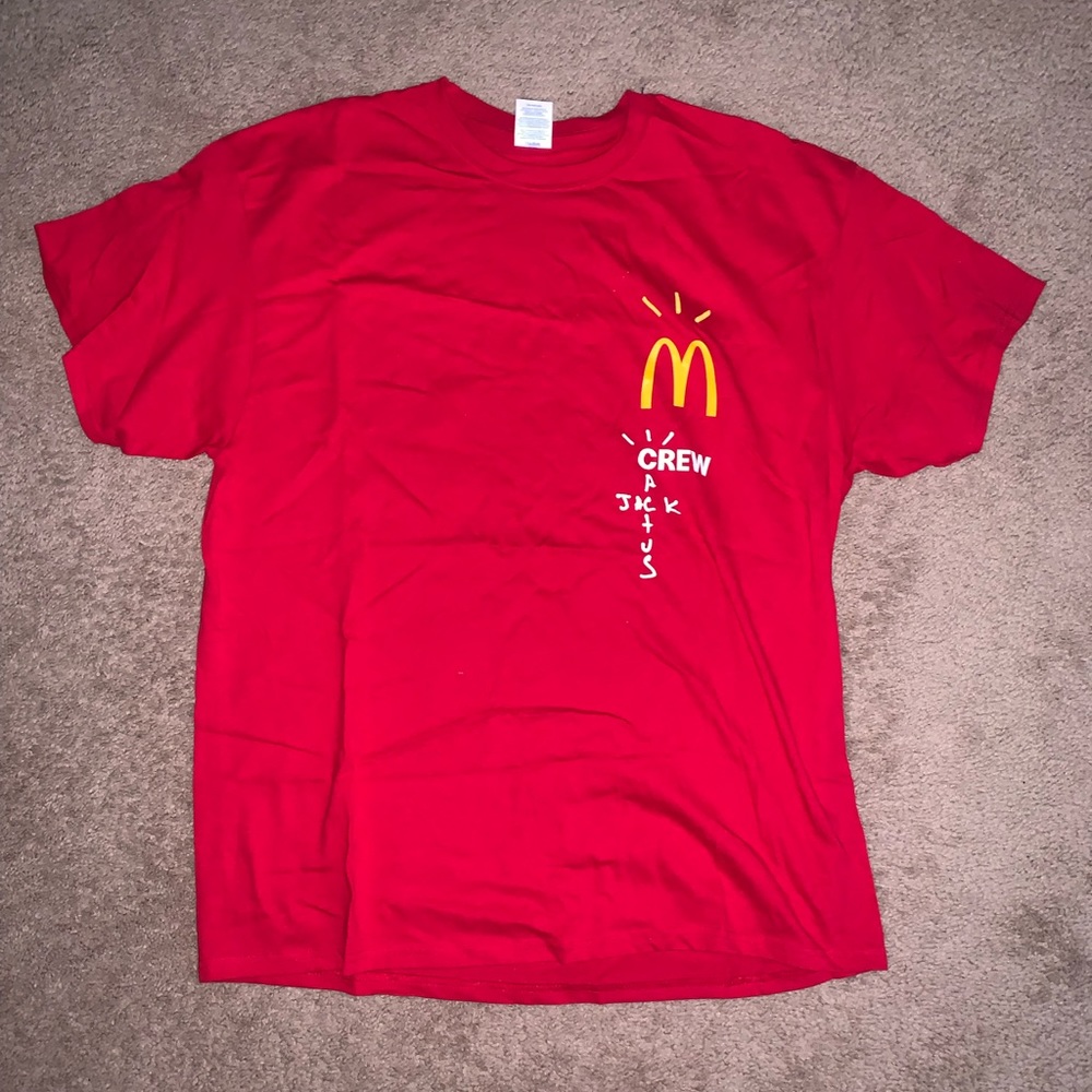 Travis Scott McDonalds shirt